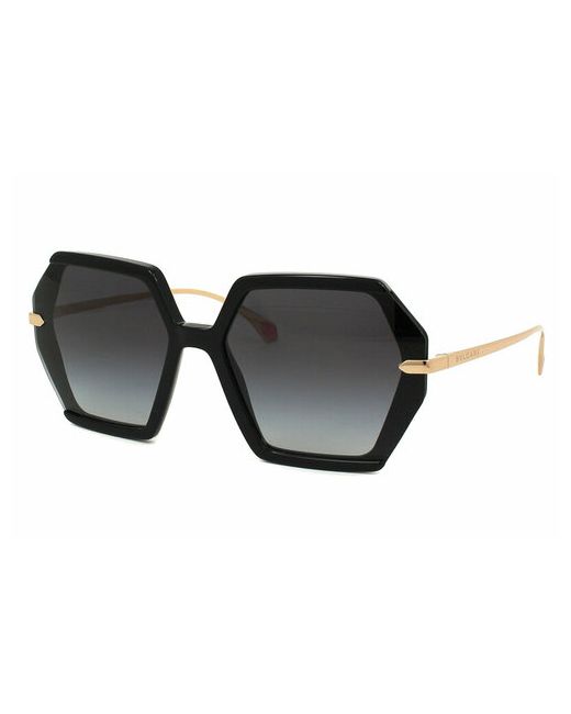 Bvlgari Солнцезащитные очки шестиугольные оправа градиентные для