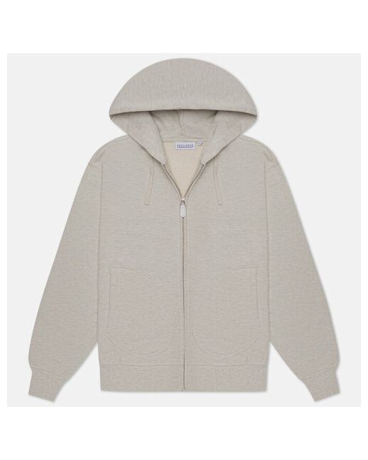 Eastlogue Толстовка permanent zip up hoodie 23fw силуэт прямой размер