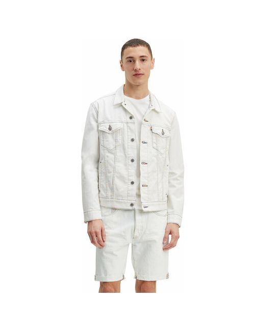 Levi's® Джинсовая куртка летняя силуэт прямой размер