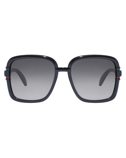 Gucci Солнцезащитные очки 1066S 001 квадратные оправа с защитой от УФ для