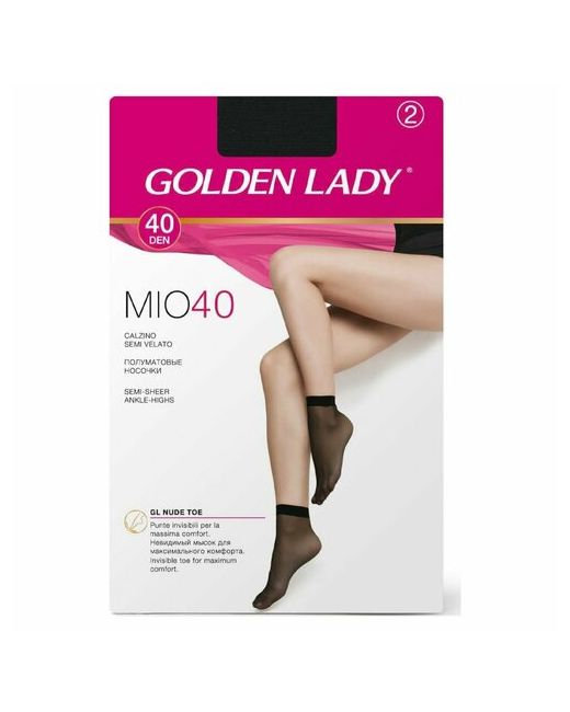 GoldenLady носки средние капроновые 40 den размер 3