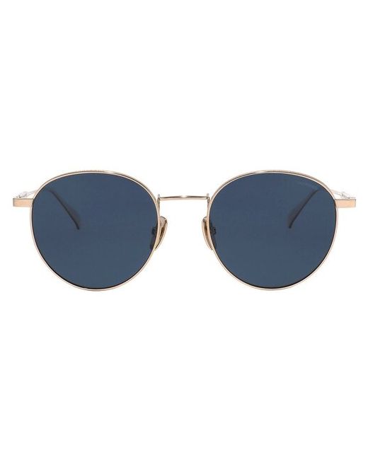 Chopard Солнцезащитные очки C77M 300Z круглые поляризационные голубой