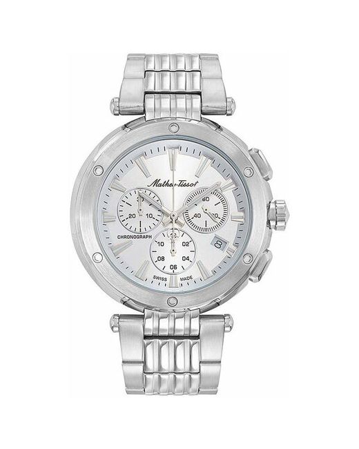 Mathey-Tissot Наручные часы Швейцарские наручные H912CHAI с хронографом серебряный серый