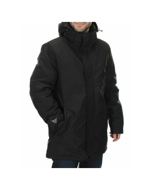 Не определен куртка зимняя силуэт прямой капюшон манжеты карманы подкладка грязеотталкивающая внутренний карман размер 52