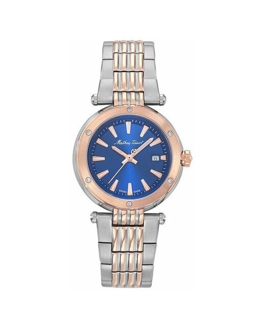 Mathey-Tissot Наручные часы Швейцарские наручные D912RBU синий серебряный