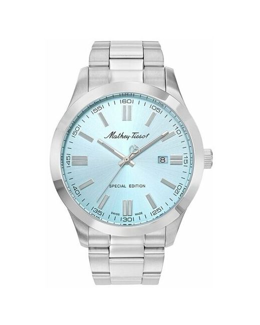 Mathey-Tissot Наручные часы Швейцарские наручные H455SK серебряный серый