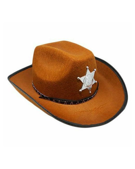 МаскаПати Ковбойская шляпа Шериф