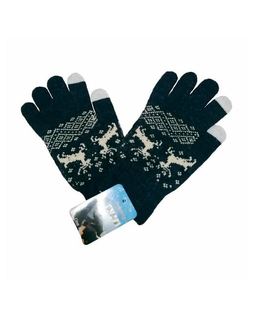 Croco Gifts Перчатки демисезон/зима размер универсальный синий