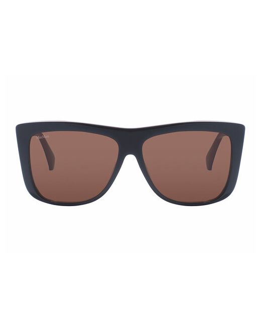 Max Mara Солнцезащитные очки прямоугольные оправа с защитой от УФ градиентные для