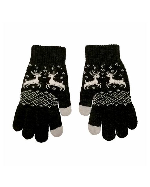 Croco Gifts Перчатки демисезон/зима размер универсальный черный