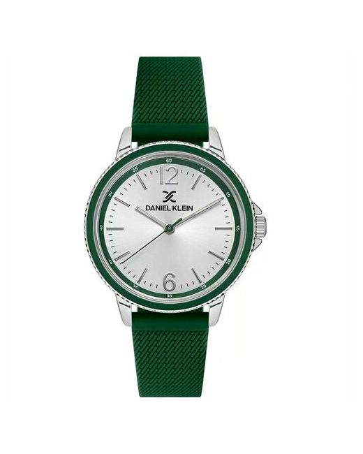Daniel klein Наручные часы Часы наручные DK13470-5 Гарантия 2 года зеленый серебряный