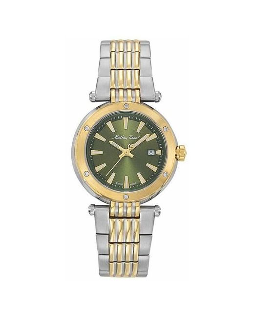 Mathey-Tissot Наручные часы Швейцарские наручные D912BV зеленый золотой