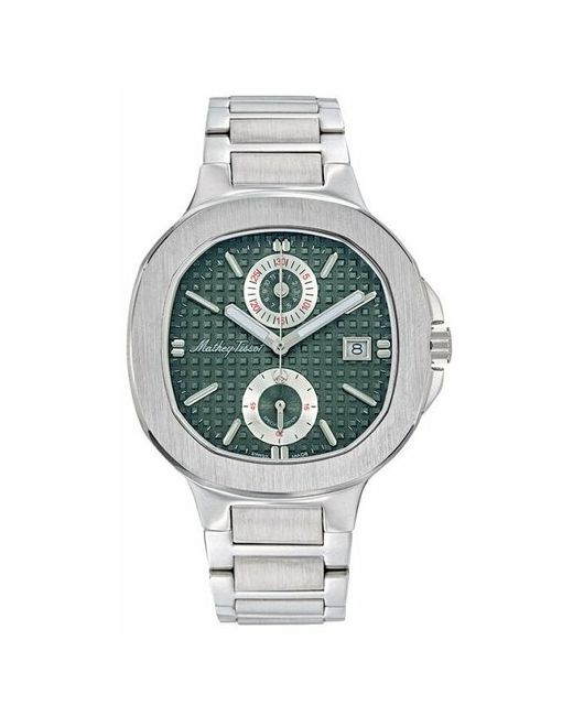 Mathey-Tissot Наручные часы Швейцарские наручные H152CHAV с хронографом серебряный зеленый