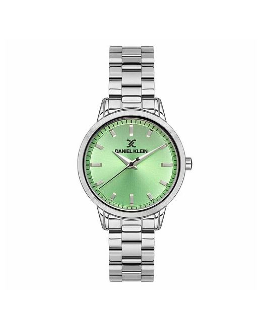 Daniel klein Наручные часы Часы наручные DK13509-2 Гарантия 2 года зеленый серебряный