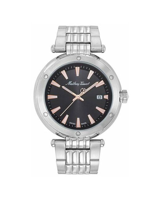 Mathey-Tissot Наручные часы Швейцарские наручные H912RRN серый серебряный