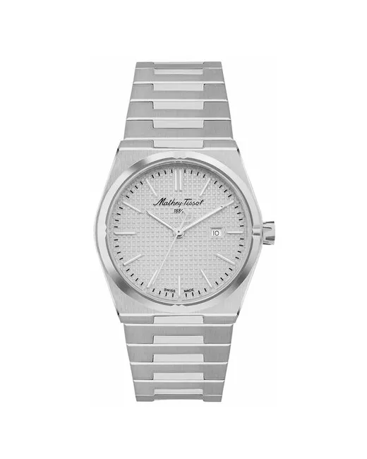 Mathey-Tissot Наручные часы Швейцарские наручные D117AS серый серебряный