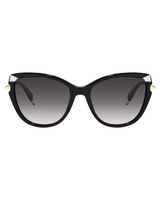 Furla Солнцезащитные очки кошачий глаз оправа с защитой от УФ градиентные для