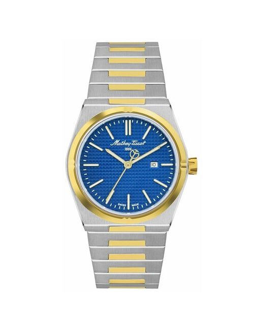 Mathey-Tissot Наручные часы Швейцарские наручные D117BBU золотой серебряный
