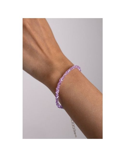 Higher-Aura Браслет из кристаллов фиолетового цвета