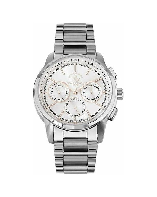 Santa Barbara Polo & Racquet Club Наручные часы SB.1.10512-1 серый серебряный