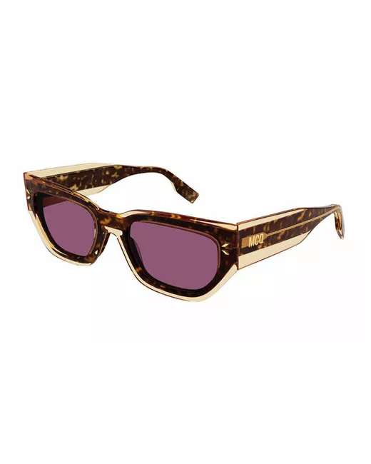 Alexander McQueen Солнцезащитные очки кошачий глаз оправа для