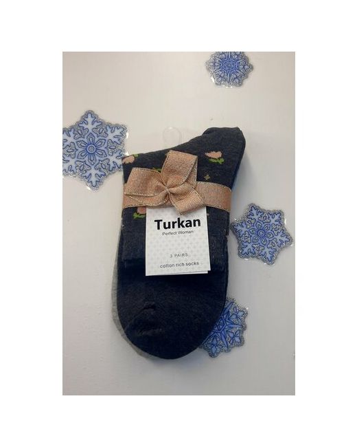 Turkan носки средние размер голубой