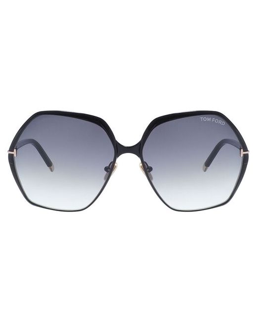 Tom Ford Солнцезащитные очки Fonda-02 Модель 912 01B фигурные градиентные с защитой от УФ для