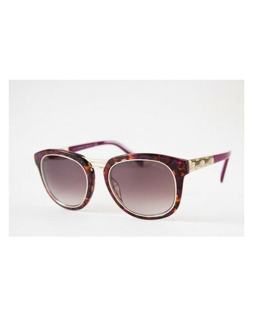 Emilio Pucci Солнцезащитные очки круглые градиентные для мультиколор