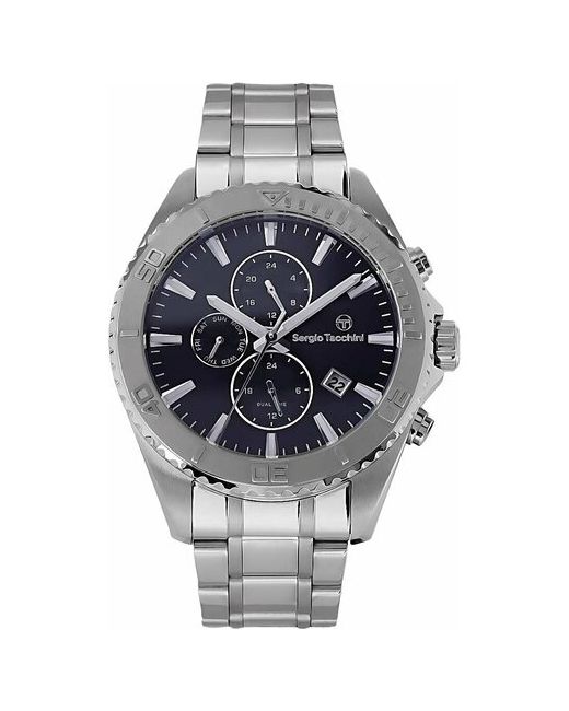 Sergio Tacchini Наручные часы ST.1.10375-3 серебряный серый