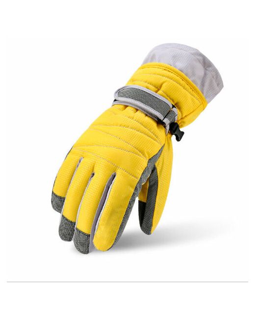 Lambushka Перчатки подкладка сенсорные с утеплением размер желтый