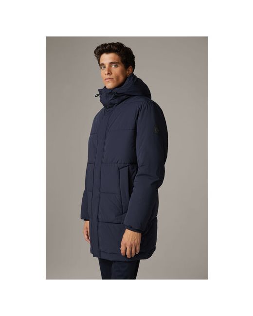 Strellson куртка зимняя силуэт прямой карманы внутренний карман капюшон несъемный размер 50