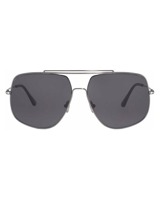 Tom Ford Солнцезащитные очки 927 12A Liam фигурные оправа с защитой от УФ для серебряный