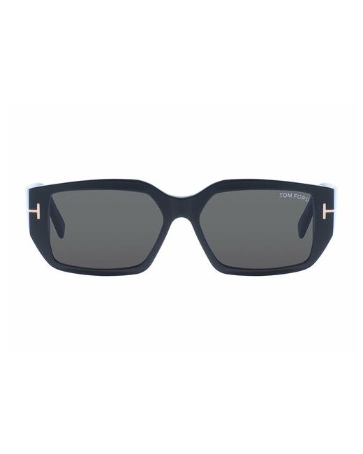 Tom Ford Солнцезащитные очки прямоугольные оправа с защитой от УФ