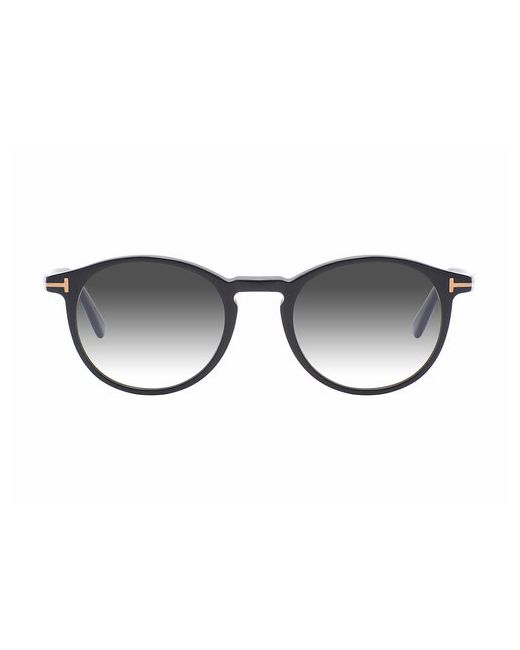 Tom Ford Солнцезащитные очки 539-S 01B панто оправа с защитой от УФ градиентные