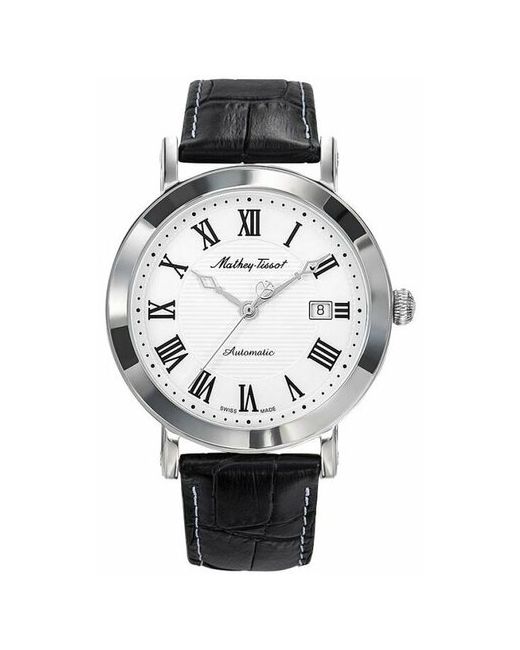Mathey-Tissot Наручные часы Швейцарские механические наручные HB611251ATABR черный серебряный