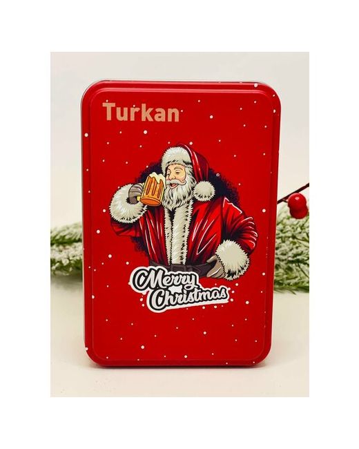 Turkan Носки унисекс 3 пары классические на Новый год подарочная упаковка размер мультиколор коричневый