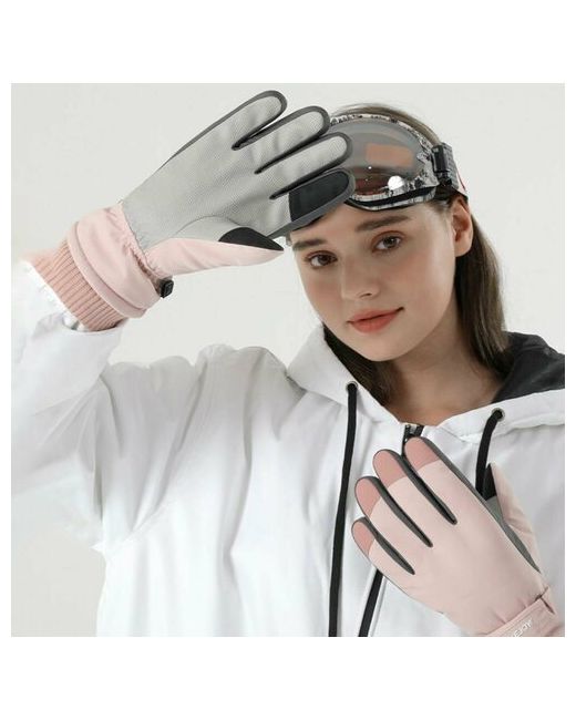 Gloves by Fratelli Forino Перчатки водонепроницаемый материал сенсорные размер розовый
