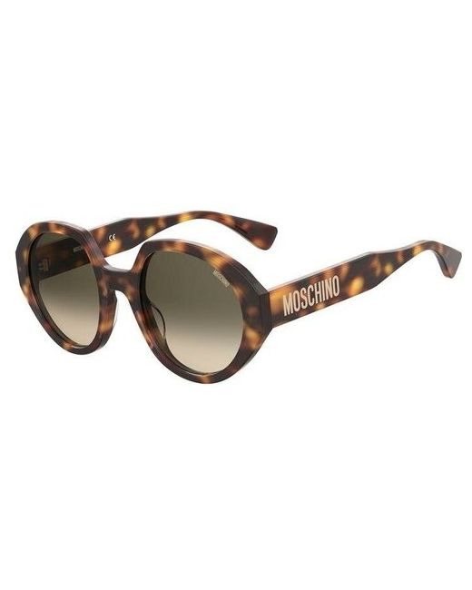 Moschino Солнцезащитные очки прямоугольные оправа для