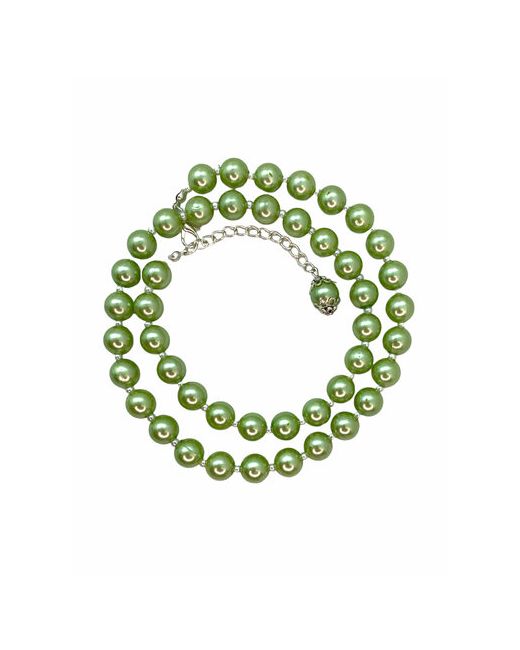 Dorim Ожерелье Колье Бусы жемчуг имитация/зеленый