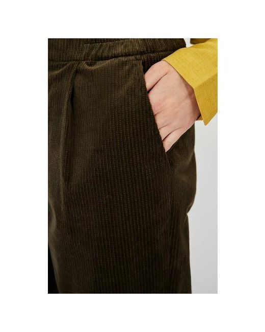 Baon Брюки демисезон/зима свободный силуэт повседневный стиль манжеты карманы пояс на резинке размер 46