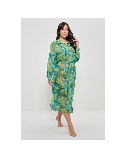 Cleo Пляжное платье размер 56 зеленый