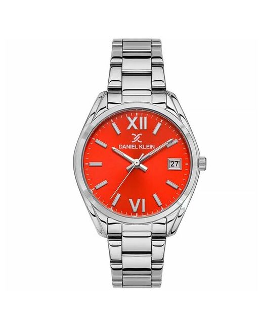 Daniel klein Наручные часы Часы наручные DK13482-5 Гарантия 2 года красный серебряный
