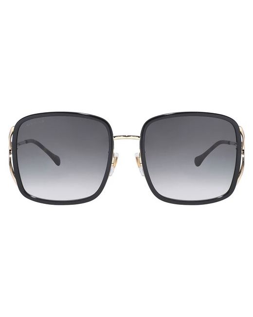 Gucci Солнцезащитные очки 1016SK 001 квадратные градиентные с защитой от УФ для мультиколор