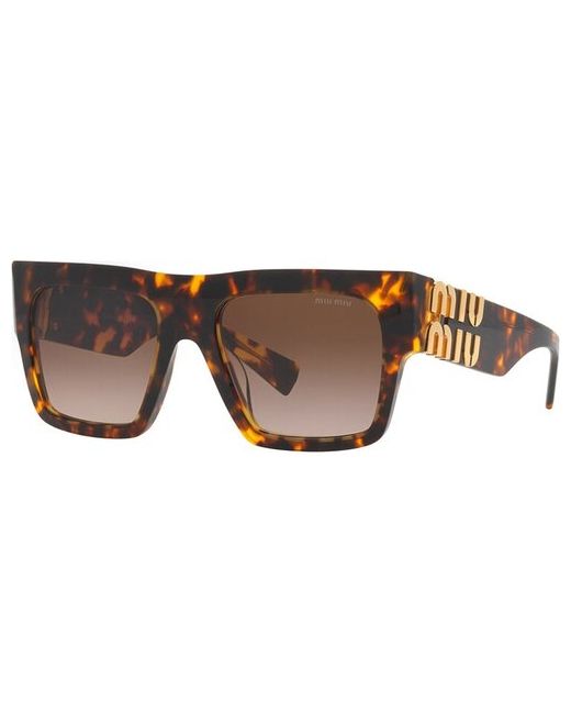 Miu Miu Солнцезащитные очки квадратные оправа градиентные для