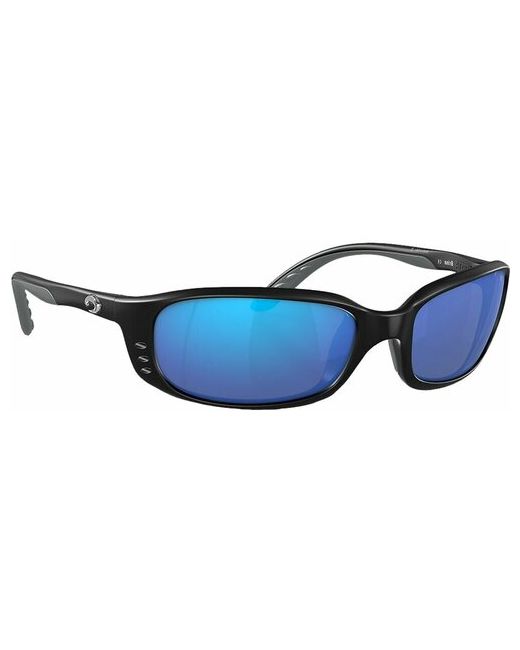 Costa Солнцезащитные очки узкие спортивные зеркальные для