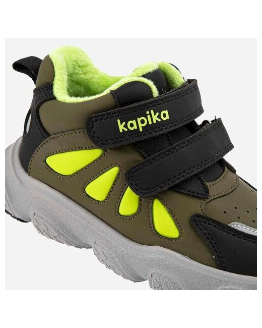 Kapika Ботинки демисезонные утепленные размер зеленый
