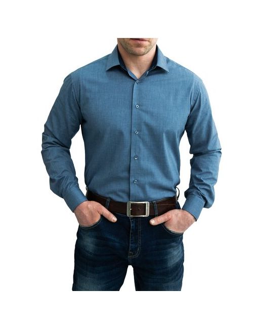 Women Men Рубашка размер 43/182 синий