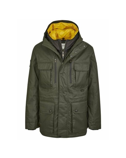 Camel Active куртка демисезон/зима силуэт прямой размер зеленый