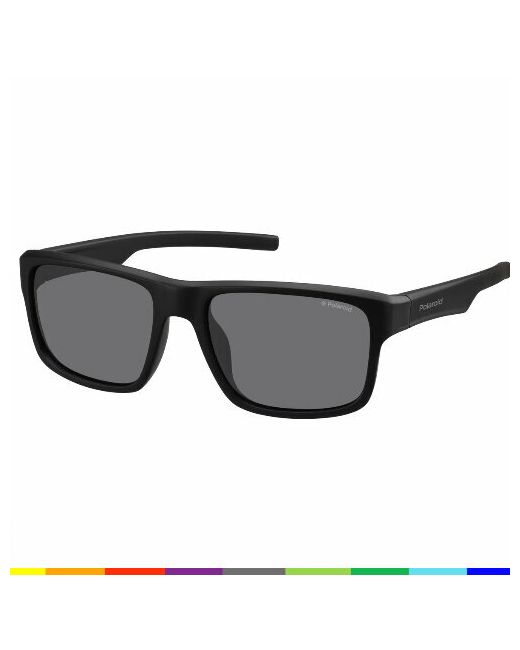 Polaroid Солнцезащитные очки PLD3018SDL5 прямоугольные оправа поляризационные с защитой от УФ устойчивые к появлению царапин для