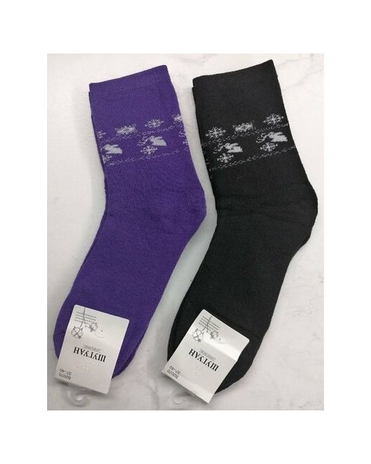 Шугуан носки размер черный фиолетовый